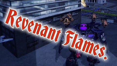 Revenant Flames Tank War Robots