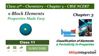 s-Block Elements Properties REVEALED | Class 11 Chemistry