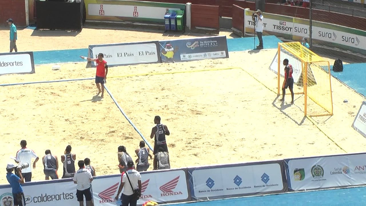 TWG - Beach handball 2013 - Colombia vs Australia (penalty shoot out)