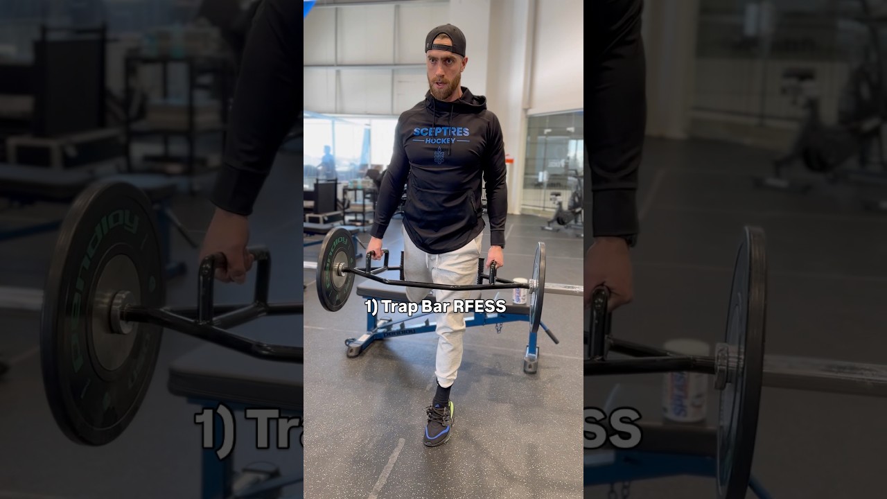 Are you training on one leg?