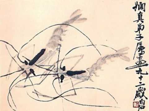 Ци байши картины креветки