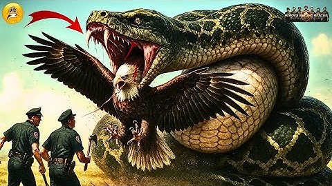 Heroic Rescue Team Faces a Giant Python to Save an Eagle 🦅🐍 | HEROES BEYOND RESCUE