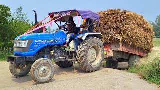 Sonalika Sikandar di 47 Rx Tractor Fully Loading Mud | Sonalika Tractors Stuck in Mud