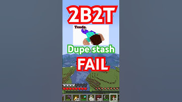 2b2t Dupe Stash Fail! #2b2t #minecraft