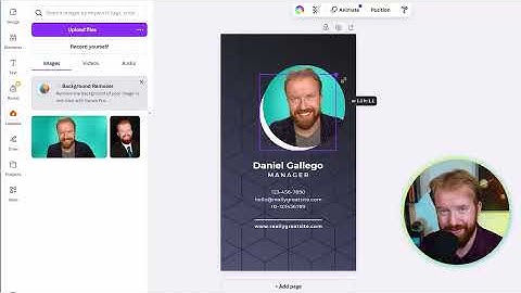How to Create a DIGITAL BUSINESS CARD for FREE 2025 | Canva Tutorial | Share Your Contact Details