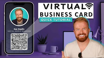 How to Create a DIGITAL BUSINESS CARD for FREE 2025 | Canva Tutorial | Share Your Contact Details
