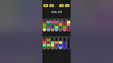 Water sort puzzle level 2173