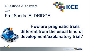 S. Eldridge - Q. 2 How are pragmatic trials different from ... ?