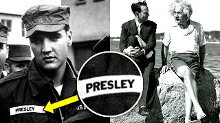 WAS ELVIS IN PRISON?! EINSTEIN'S SECRET PHOTO?! 12 VINTAGE SHOCKING CELEBRITY PHOTOS!