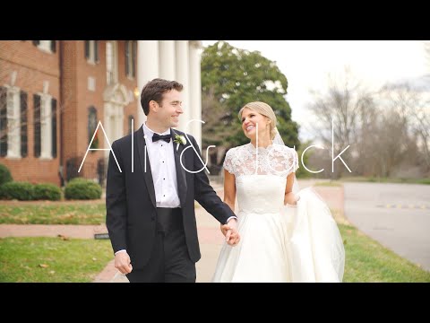 Ali & Jack - Beautiful and classic couple - Nashville Wedding Film - Belle Meade Country Club