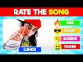 Rate the Song | Most Popular Songs 2024