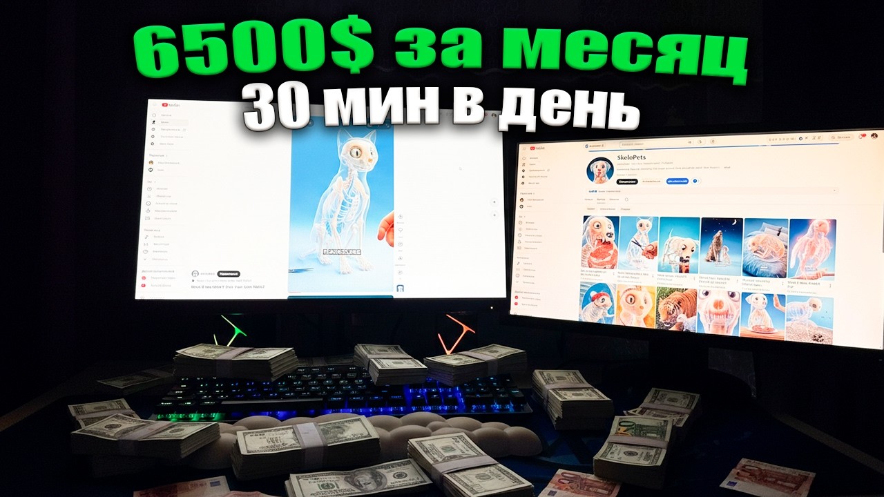 Новая Ютуб хайп НИША 2026: 6500$ в месяц — полный гайд