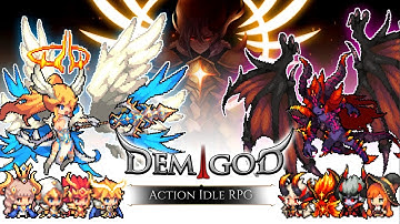 Demigod Idle: Rise of a legend - Gameplay Android | iOS