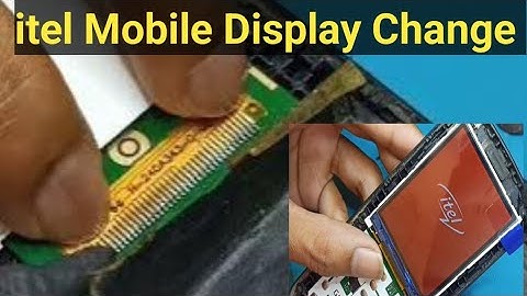 itel display change || How to replace itel mobile display || itel keypad mobile display change