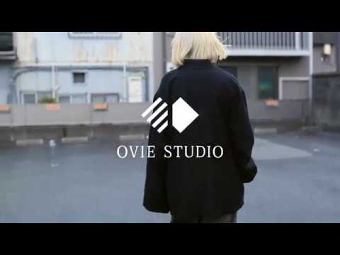 BISHOOL : Woven Wool KIMONO Drape Jacket Black by OVIE STUDIO - YouTube