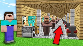 WHO LIVES IN THIS ENDLESS LONGEST HOUSE IN MINECRAFT ? 100% TROLLING TRAP !