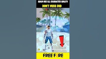 OMG ADAM CHARACTER ABILITY CHANGE DON