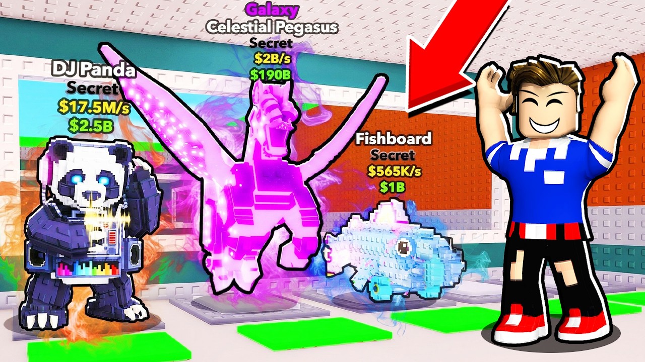 УКРАЛ ВСЕ НОВЫЕ БРЕЙНРОТЫ В Steal a Brainrots В РБЛОКС