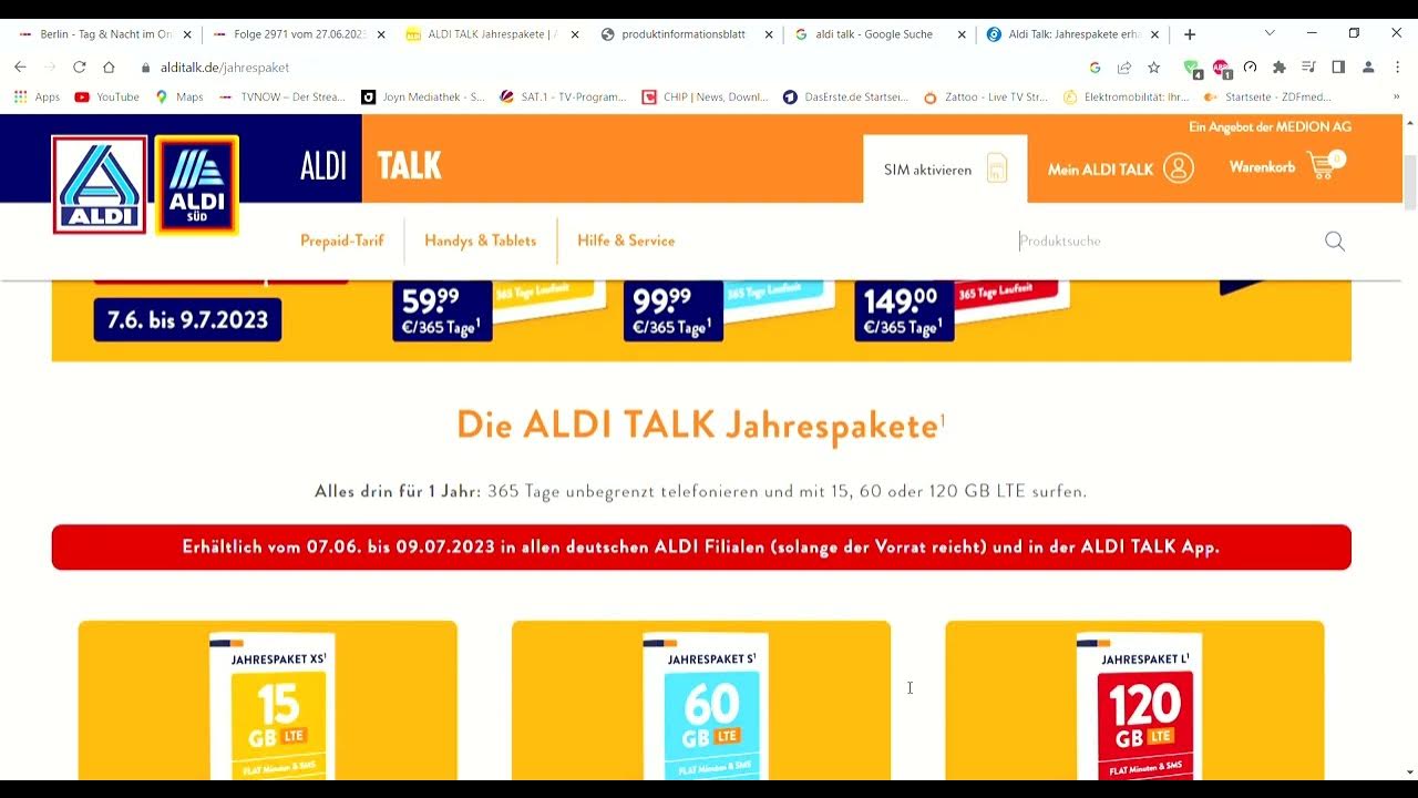 ALDI TALK Handy Tarife Juni 2023 YouTube aldi-talk-handy-tarife-juni-2023-youtube