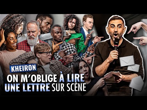 ON M'OBLIGE À LIRE UNE LETTRE SUR SCÈNE...