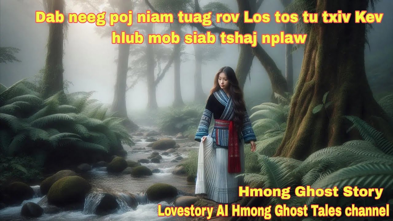 Dab neeg poj niam tuag rov los tos tu txiv-Kev hlub mob siab tshaj nplaw(Hmong Ghost). 