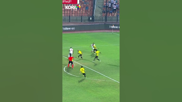 هدف الزمالك الخامس في مرمى المقاولون عن طريق شيكابالا ⚽