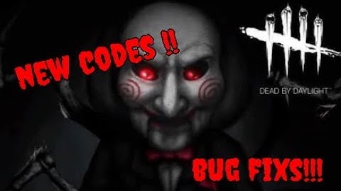 WHAT! 222K  BLOODPOINTS CODES  Bug Fixs  dead by daylight