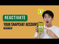 How to Recover Deleted Snapchat Account 2026 | Get Your Snapchat Account Back After Deactivation
