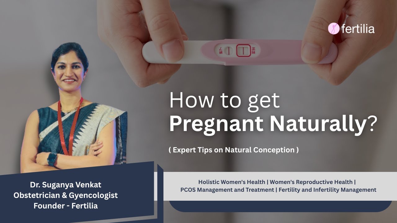 🤰 How to Get Pregnant Fast Naturally | Improve Fertility with Dr. Suganya Venkat