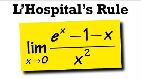 limit of (e^x-1-x)/x^2 as x goes to 0, L