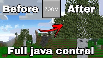 How To Add Zoom Button In Pojavlauncher I Full Control Like Java Edition I#minecraft#pojavalauncher