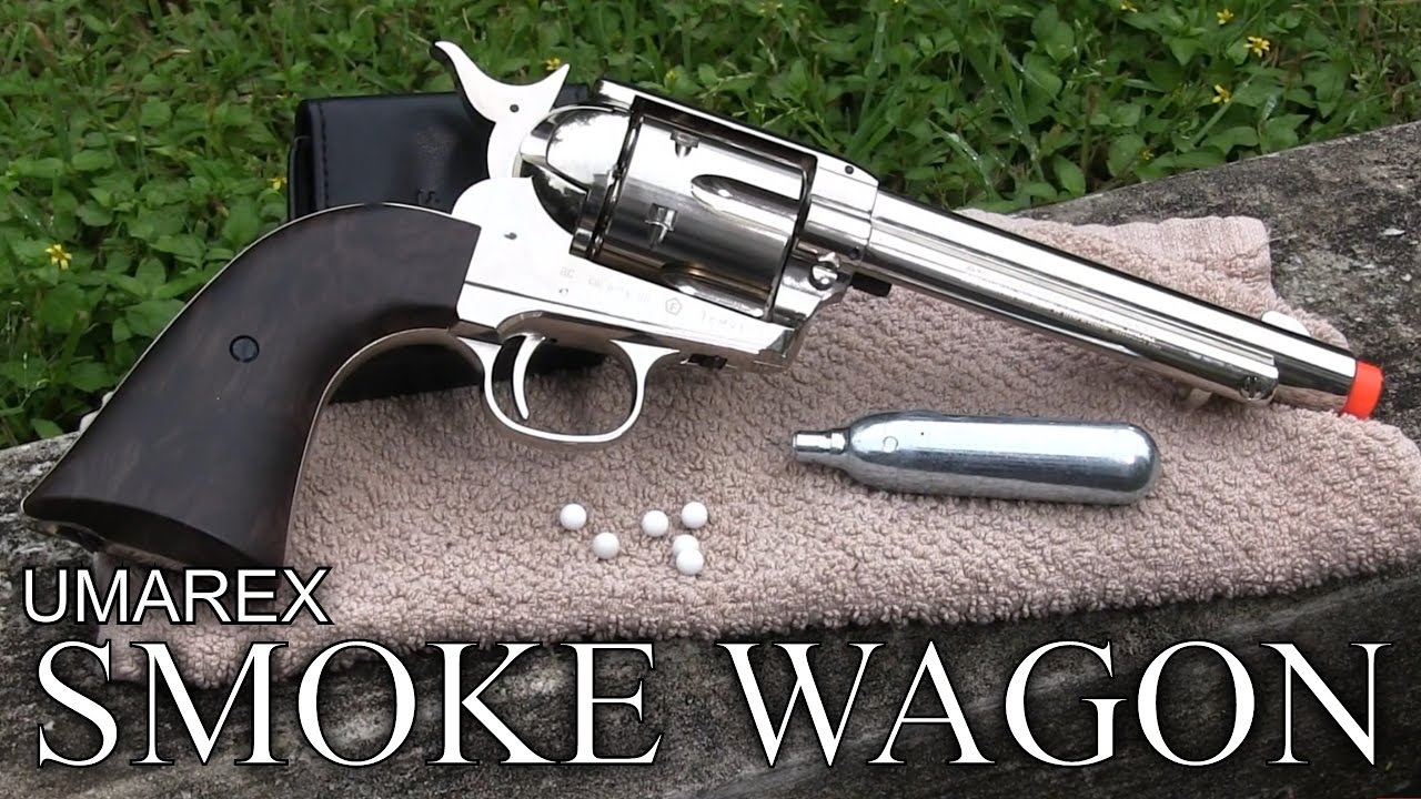 Airsoft Review of The Umarex Smoke Wagon Revolver - Elite Force/Legends 