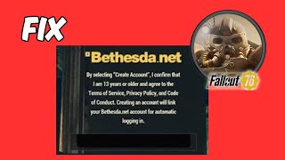 How To Fix Fallout 76 Error During Bethesda Login Create Account On Gamepsteam