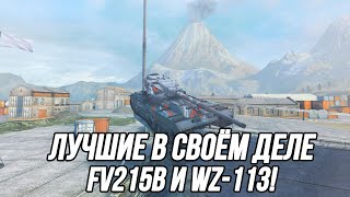 Универсальные ТТ10! | FV215b + WZ-113 | Tanks Blitz