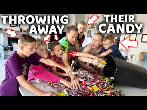 TAKING AWAY THEIR HALLOWEEN CANDY!