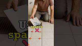Spacer is important! 🤩 #wallcoverings #tile #tilespacer