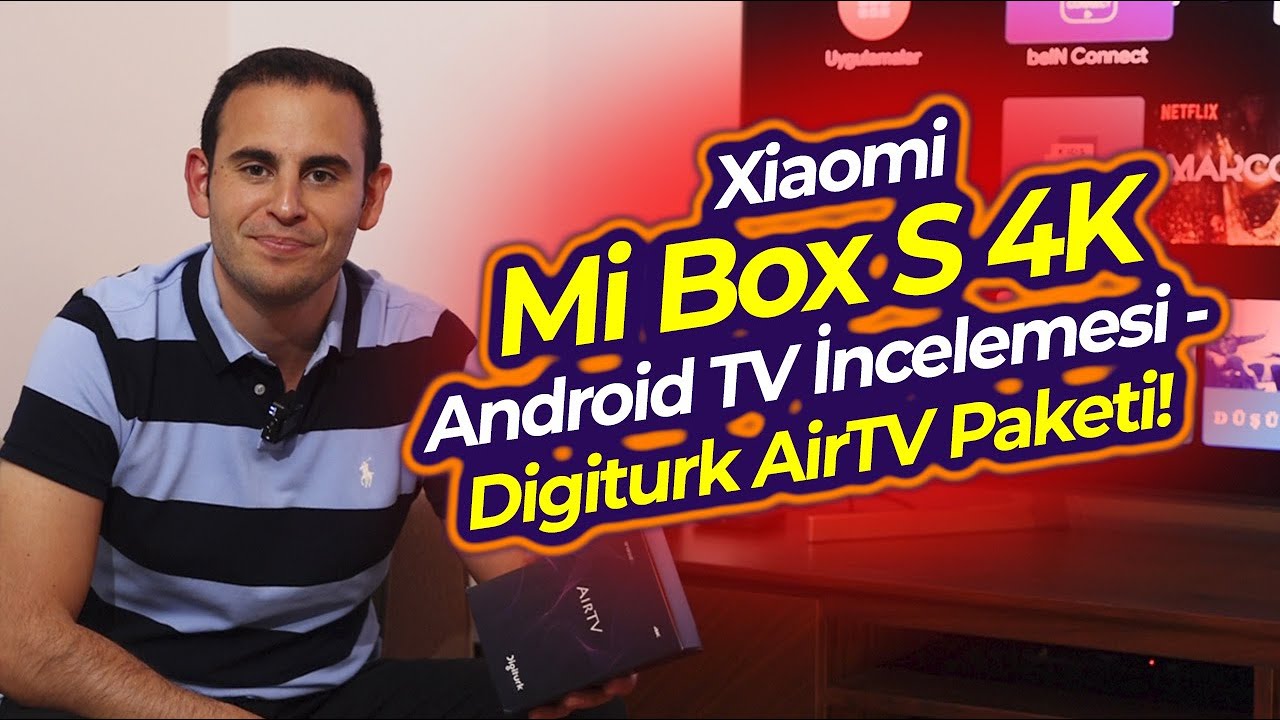 Xiaomi Mi Box S 4K Android TV İncelemesi - Digiturk AirTV Paketi!