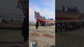 Big boat for river crossing #ytshorts #boat #river #crossing #viralvideo #river