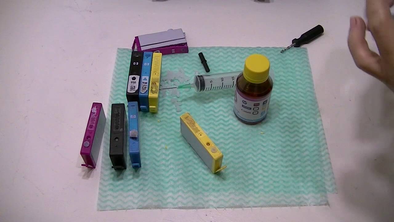 Veja Como é Fácil Recarregar Cartuchos HP 364, HP 564, HP 670, HP 920, HP 934, HP 935...