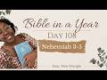 Bible In A Year | DAY 108 | Nehemiah 3-5 | NLT