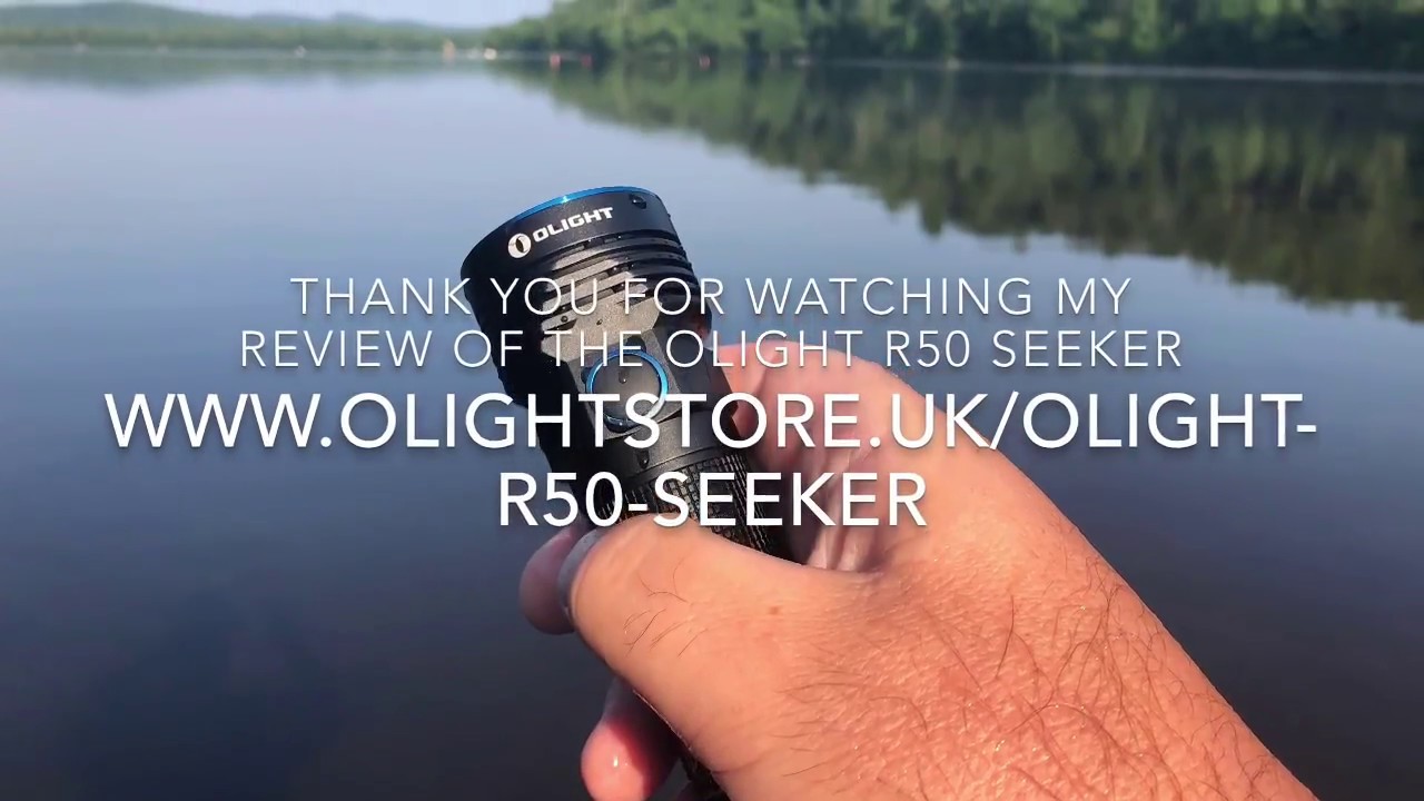 worlds toughest flashlight possibly the Olight R50 seeker