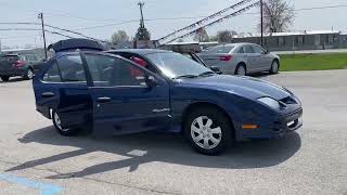 2001 Pontiac Sunfire SE FWD with 121k miles priced at $1870