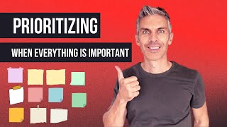 How To Prioritize When Everything Is Important This is for you product people