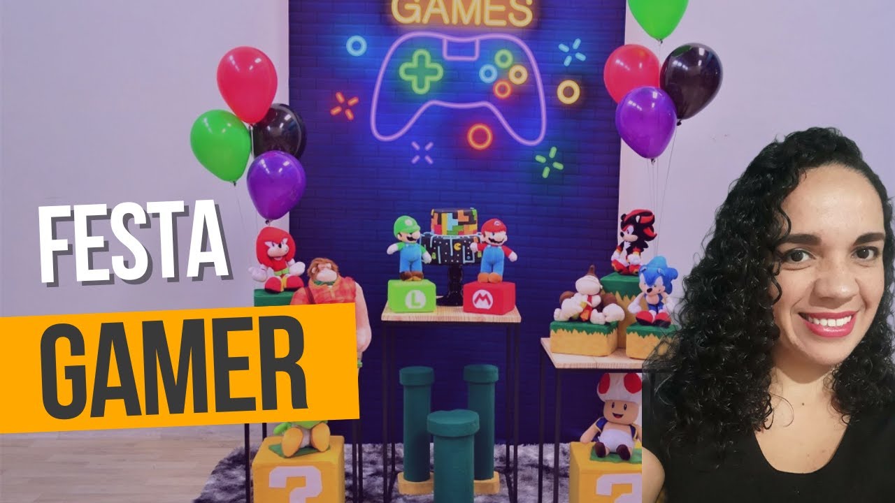Festa infantil: Games antigos: até você vai querer esse tema no seu próximo  aniversário!