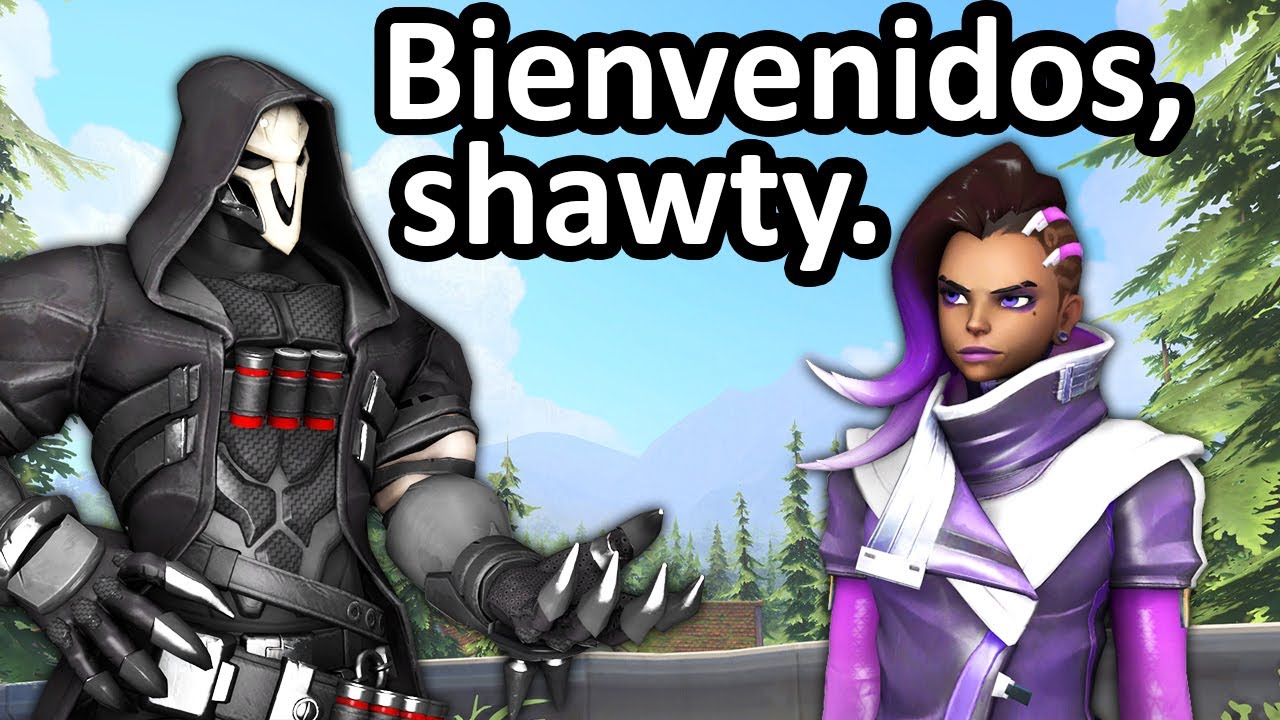 Изучение продвинутого испанского языка в Overwatch