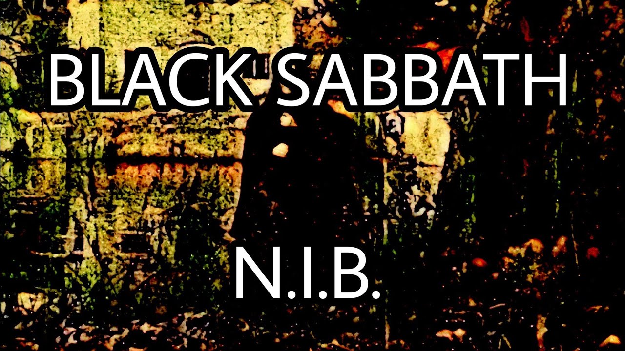 BLACK SABBATH N.I.B. (Lyric Video) YouTube