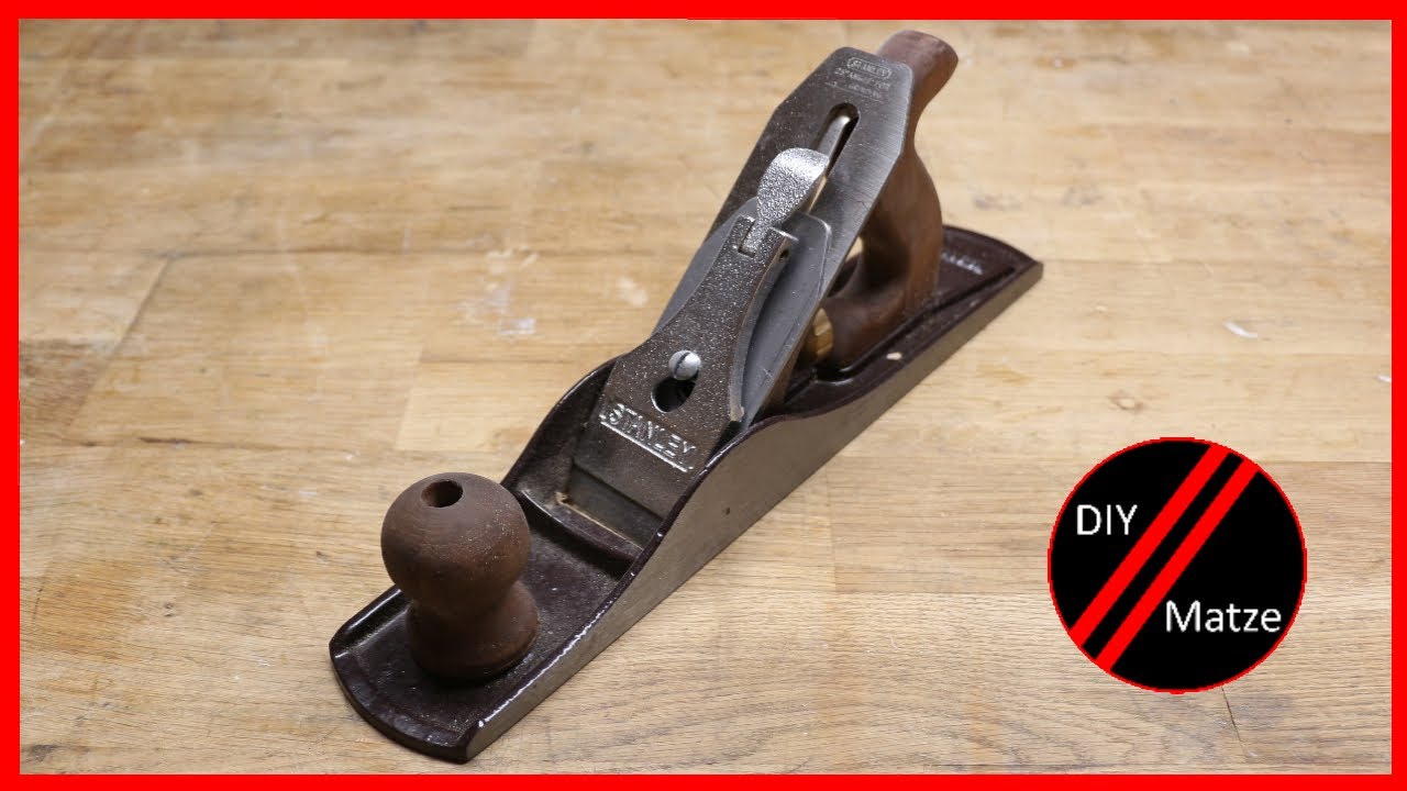 How to upgrade a cheap Hand Plane / Wie man einen günstigen Handhobel