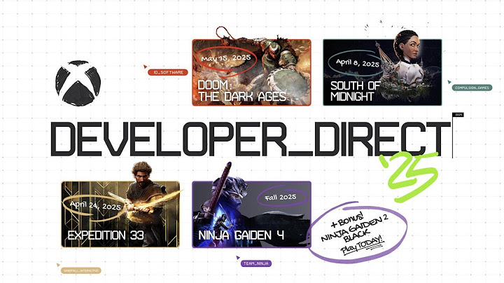 Xbox Developer_Direct 2025