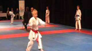 Matěj Říha - Jion - 1.Round-Gp Karate Hradec Králové 25.4.2010, Czech Republicconverted.flv