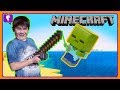 Minecraft Fishing Rod Surprise Adventure by HobbyKidsTV